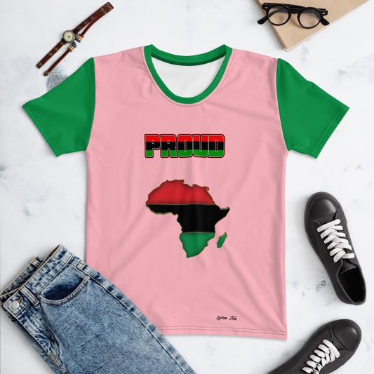 Camiseta mujer África