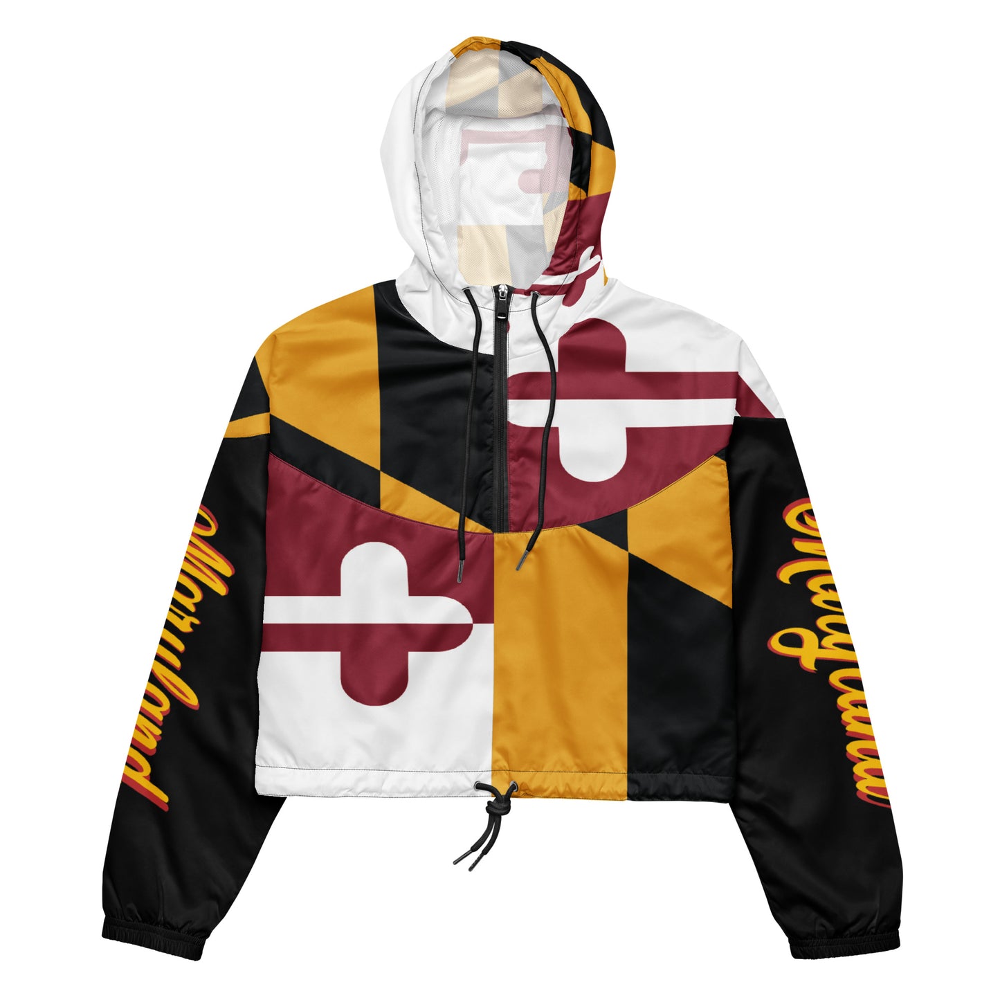 Maryland Women’s Cropped Windbreaker