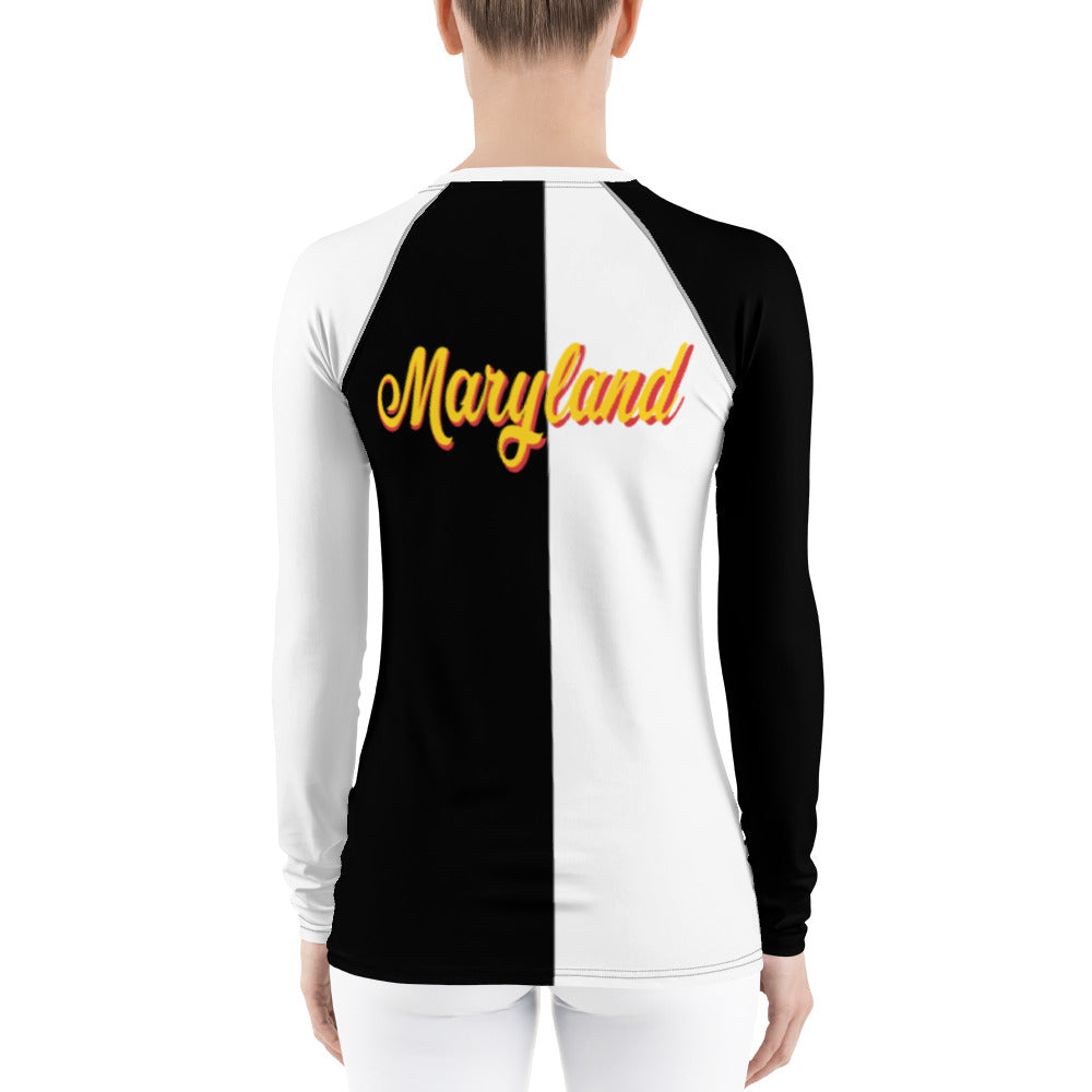 Maryland Women's Rash Guard