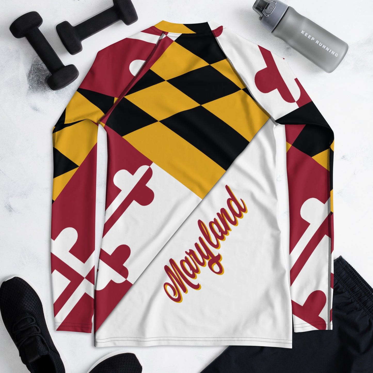 Rashguard femenino de Maryland