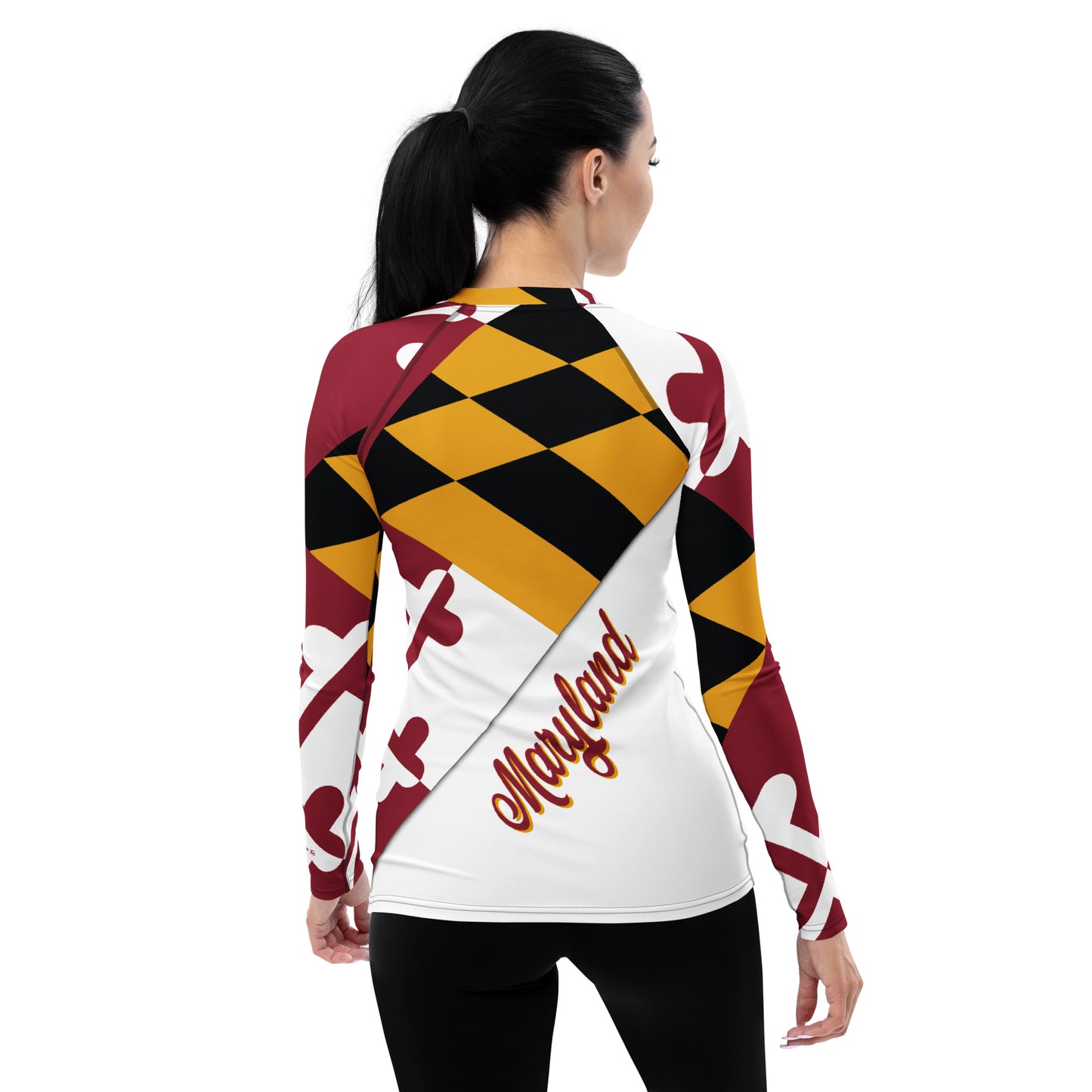 Maryland Women's Rash Guard