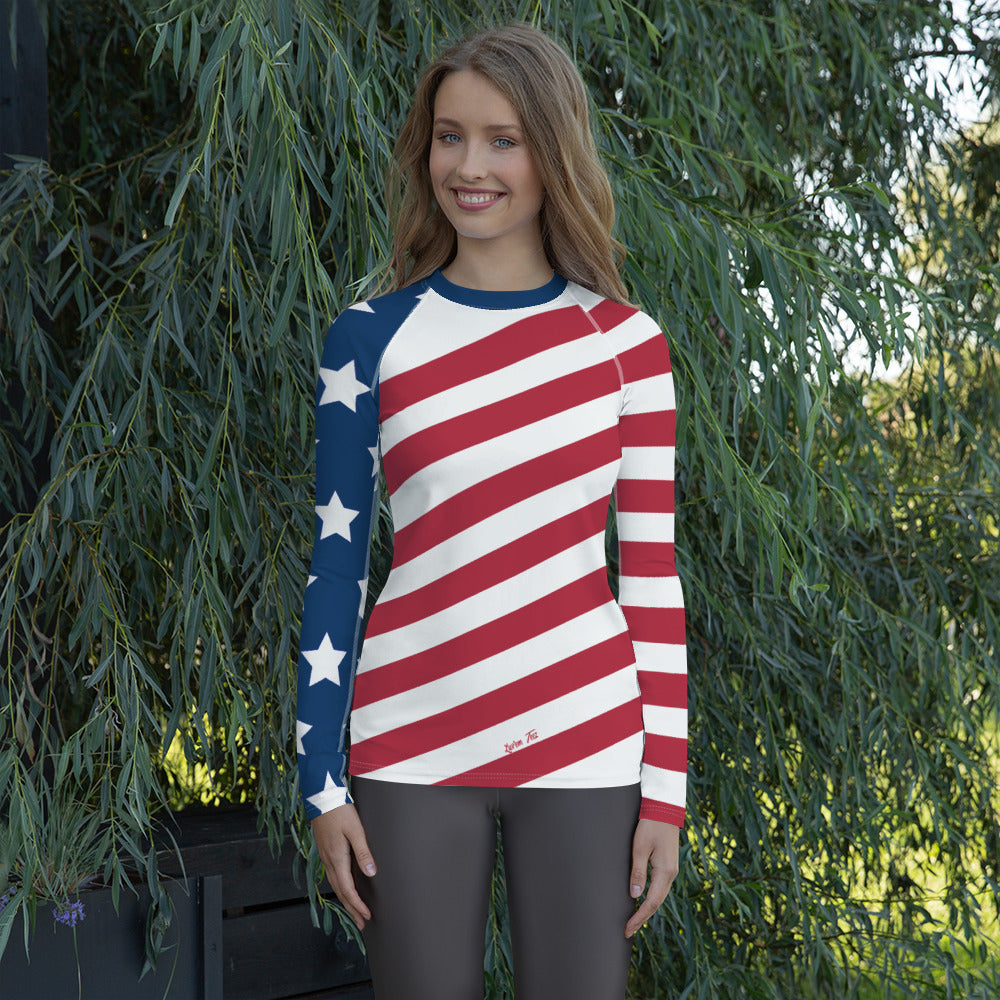 US Women's Rash Guard