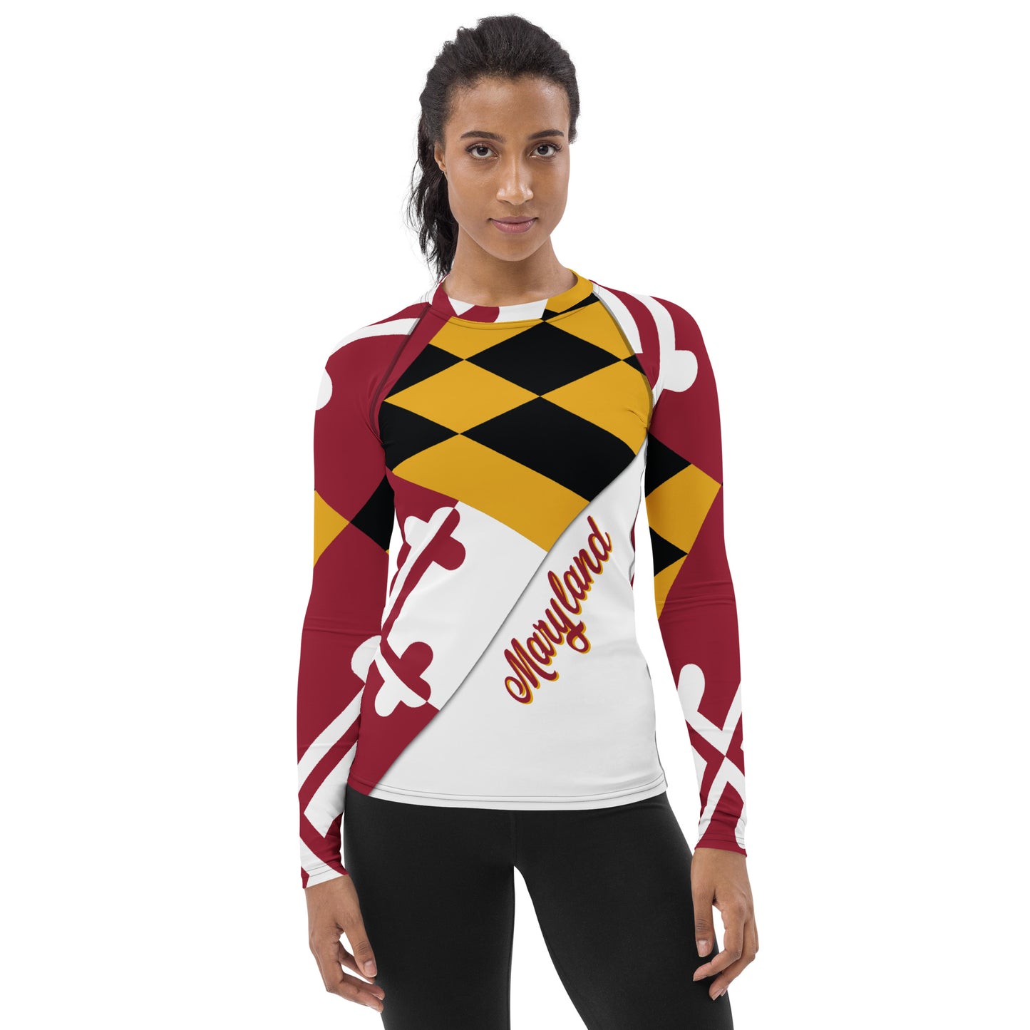 Rashguard femenino de Maryland