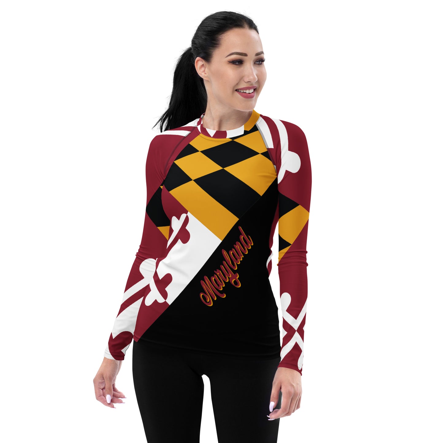 Maryland Women's Rash Guard