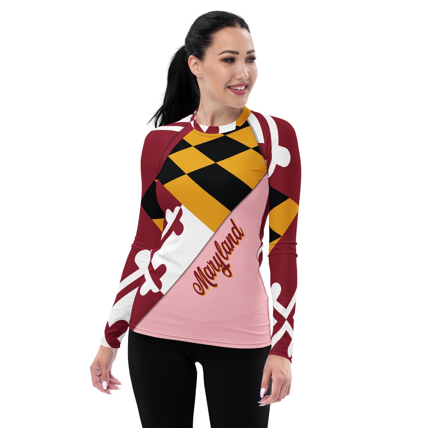 Rashguard femenino de Maryland