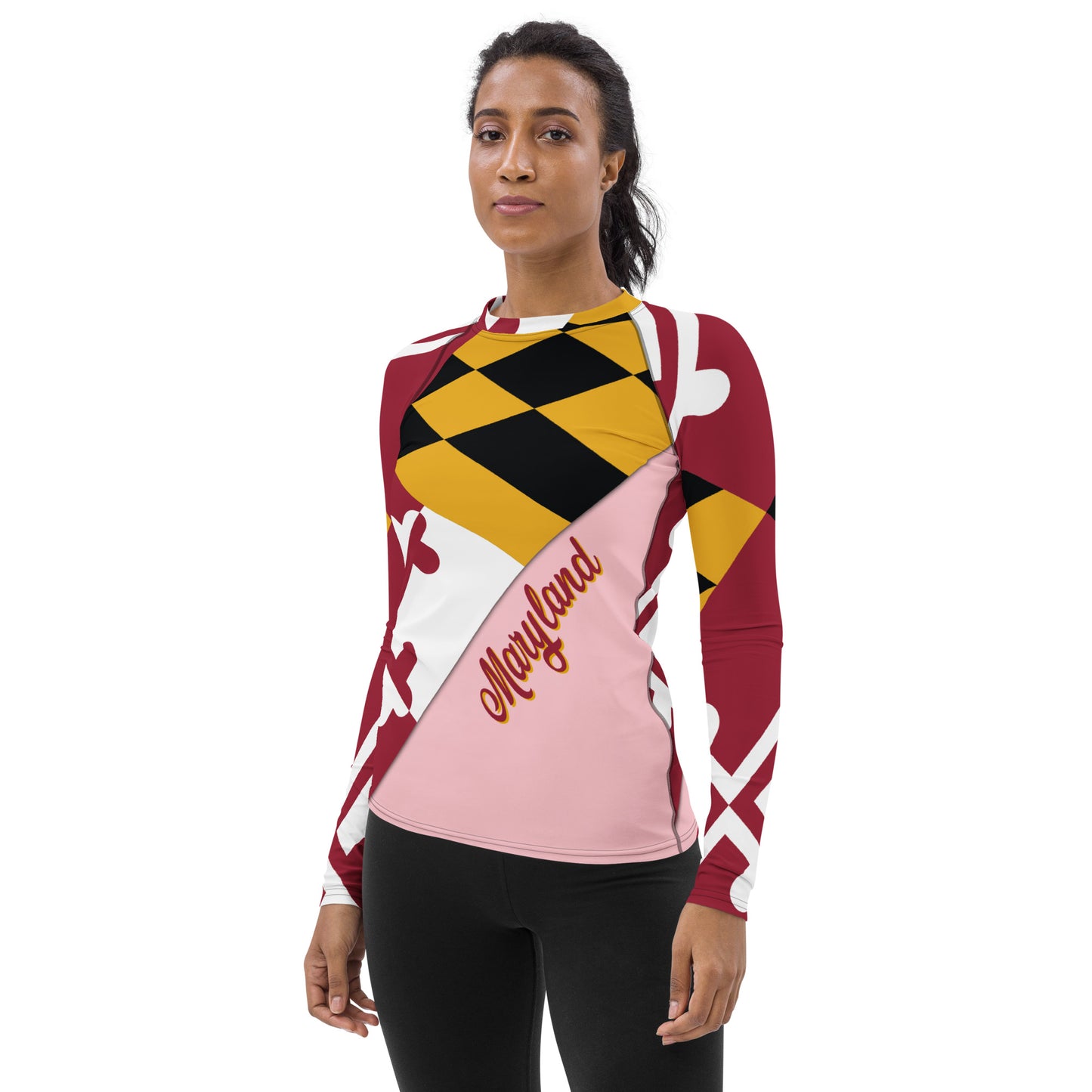 Rashguard femenino de Maryland