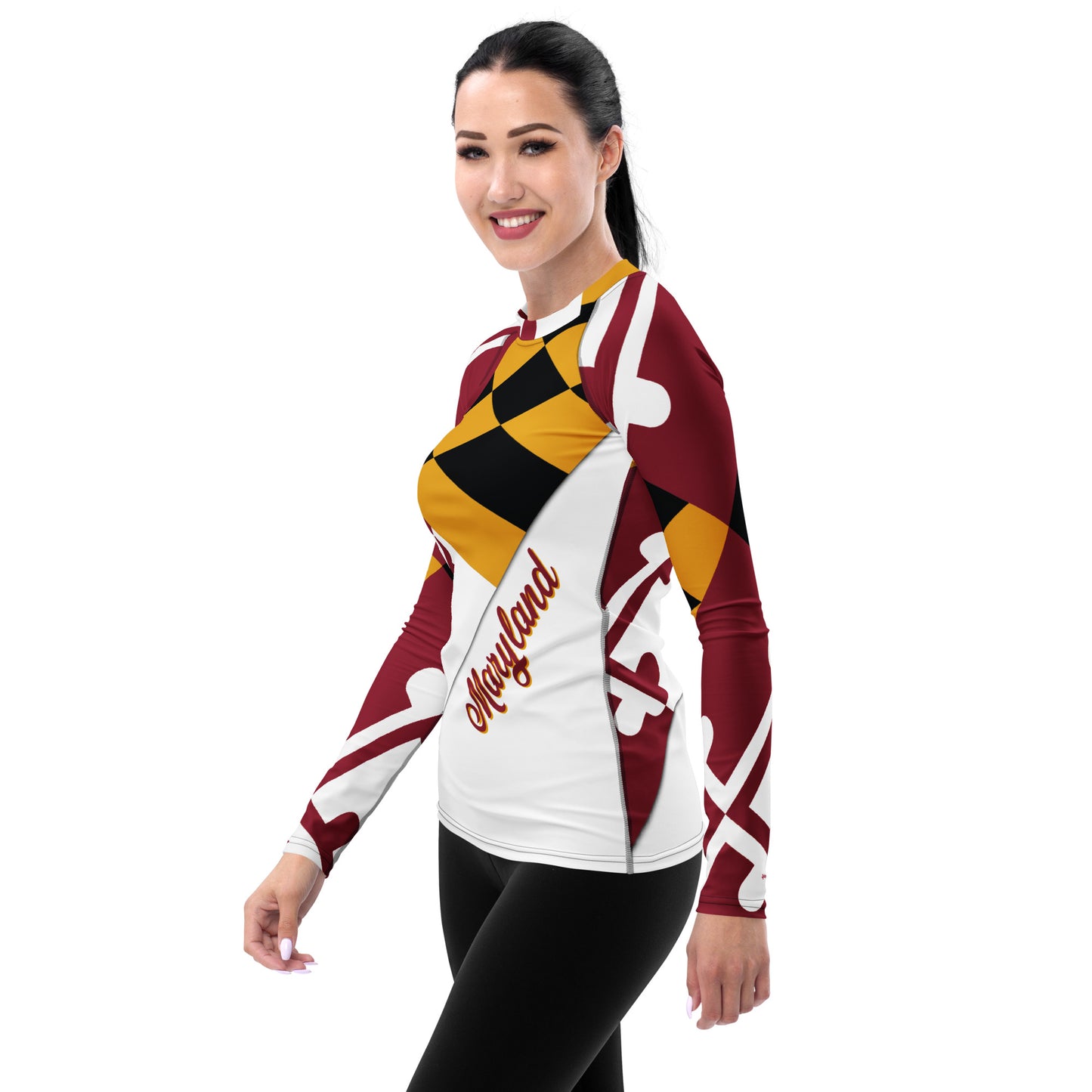 Rashguard femenino de Maryland