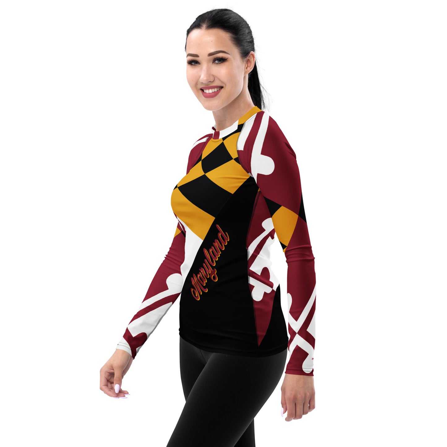 Rashguard femenino de Maryland