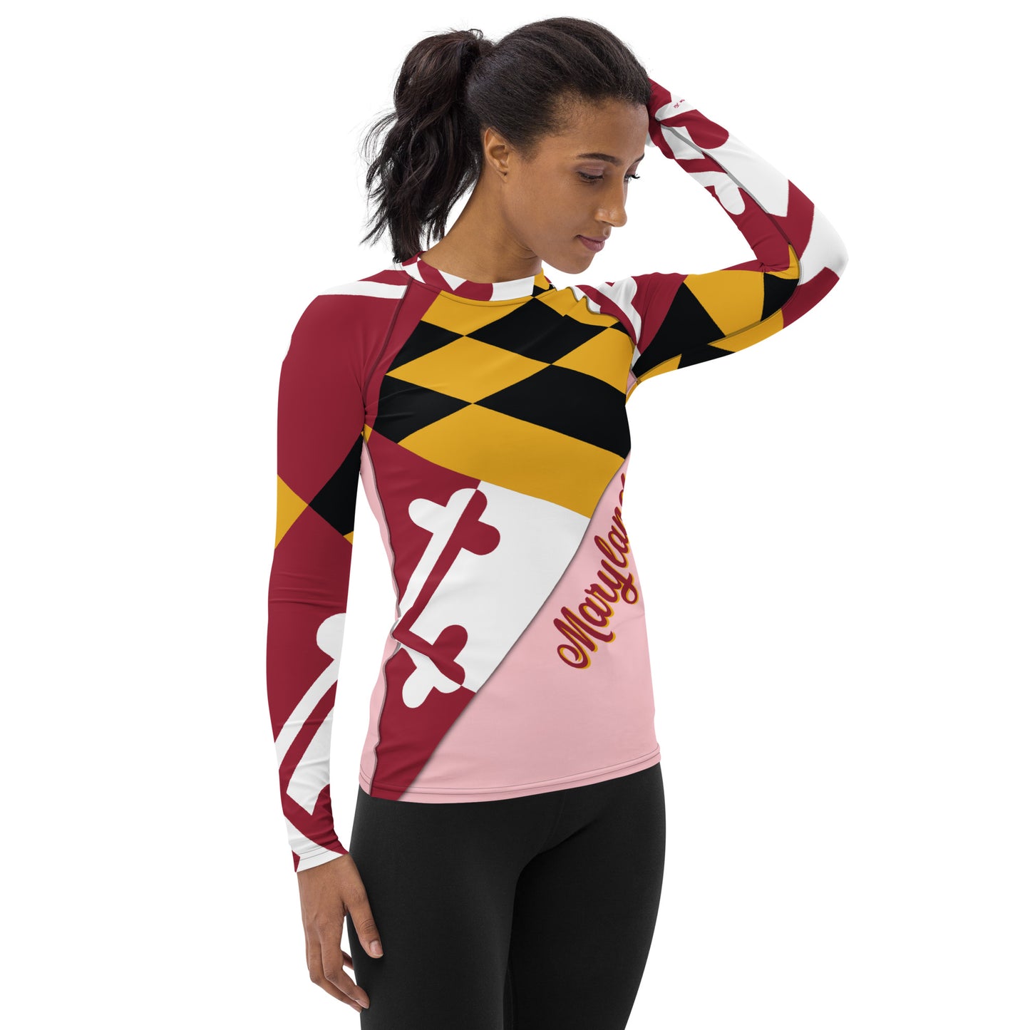 Rashguard femenino de Maryland