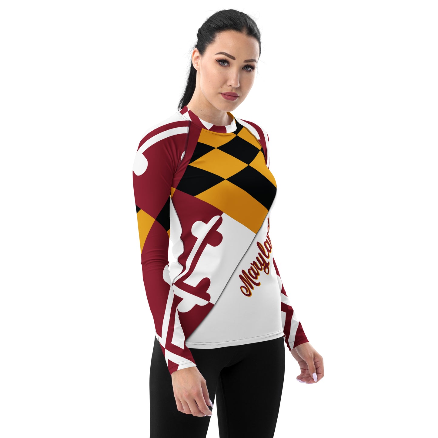 Maryland Women's Rash Guard