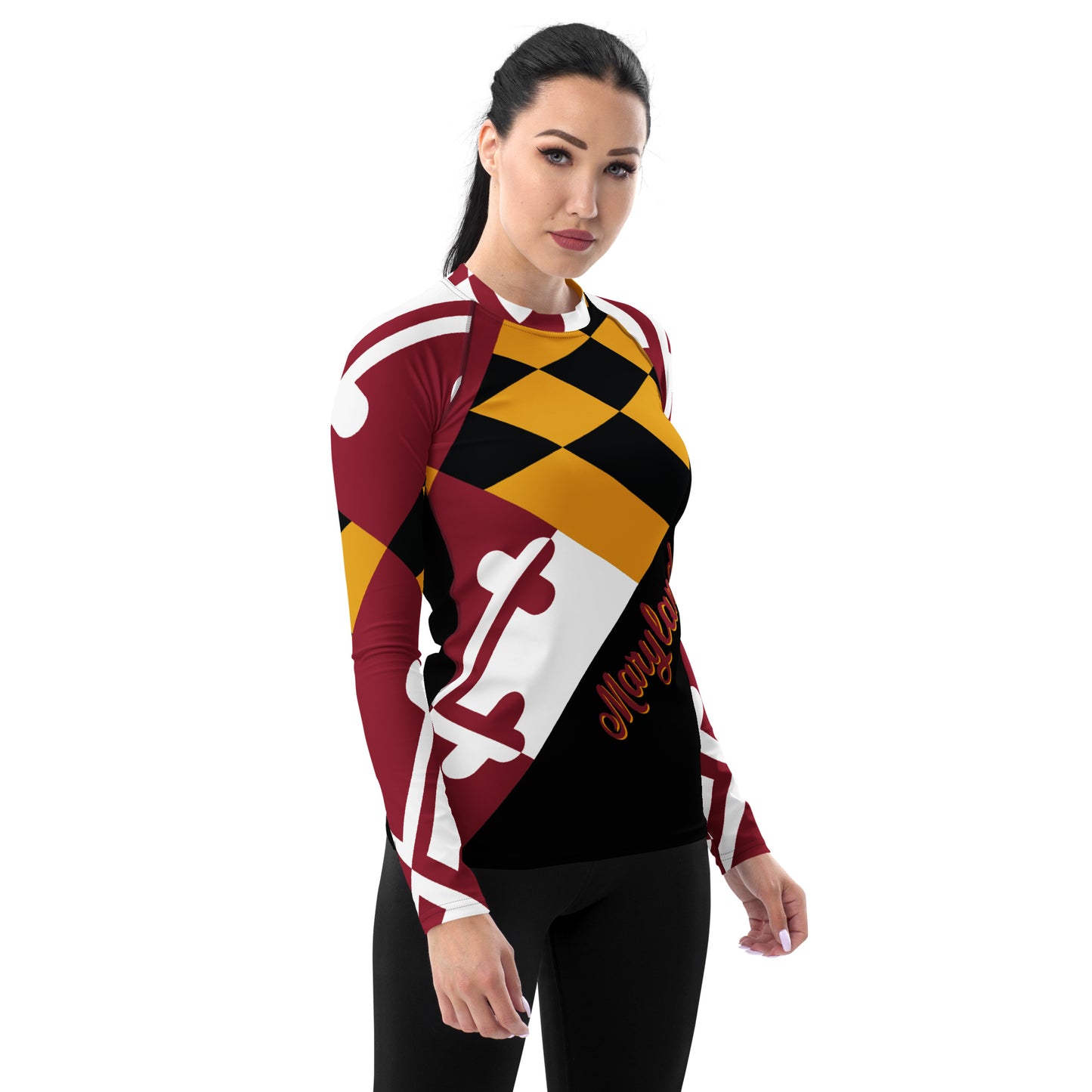 Rashguard femenino de Maryland