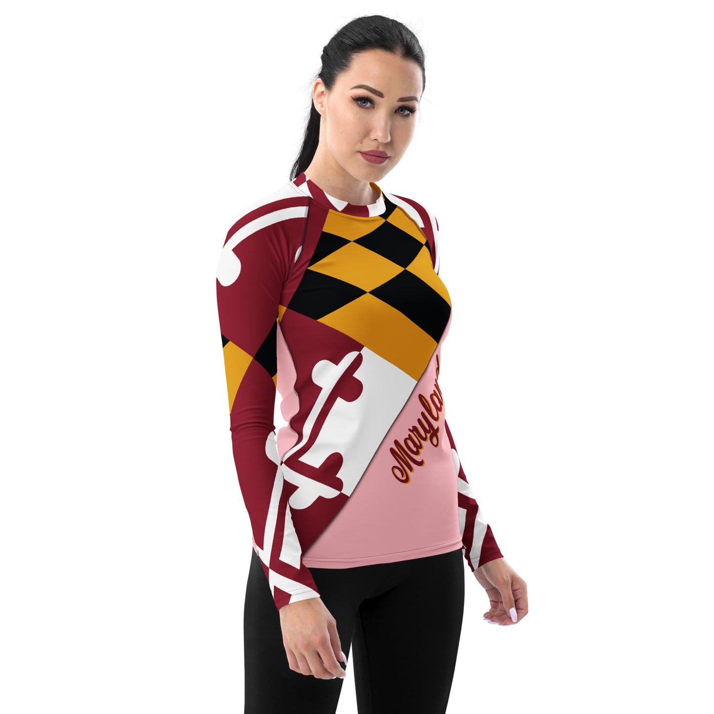 Rashguard femenino de Maryland