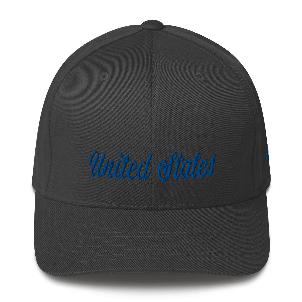 Gorra de sarga estructurada de Estados Unidos