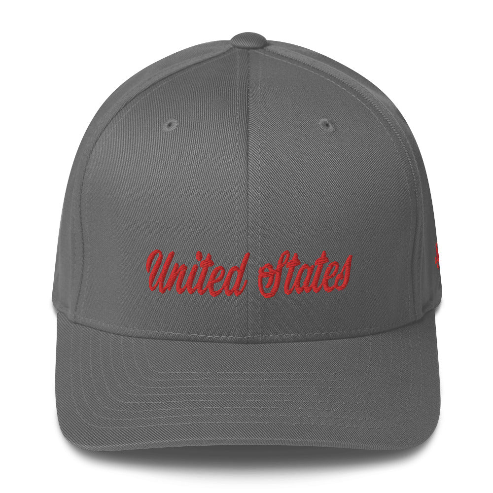 Gorra de sarga estructurada de Estados Unidos