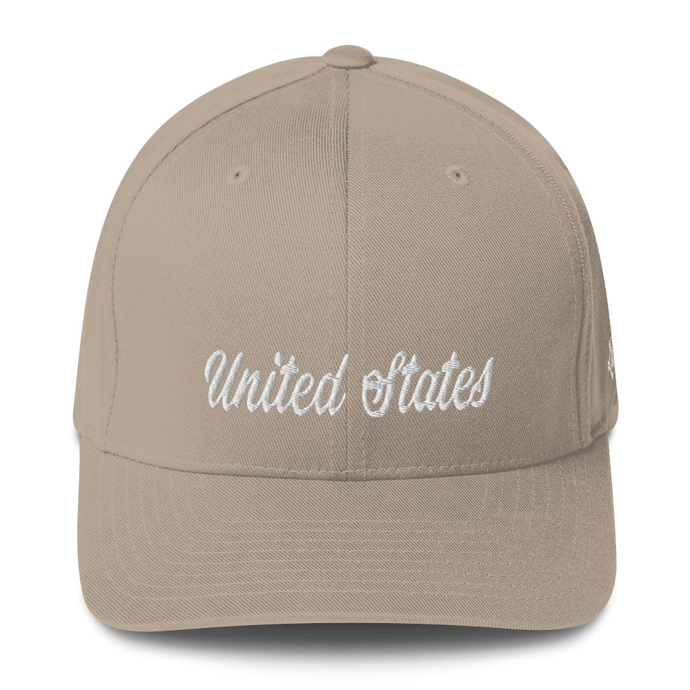 Gorra de sarga estructurada de Estados Unidos