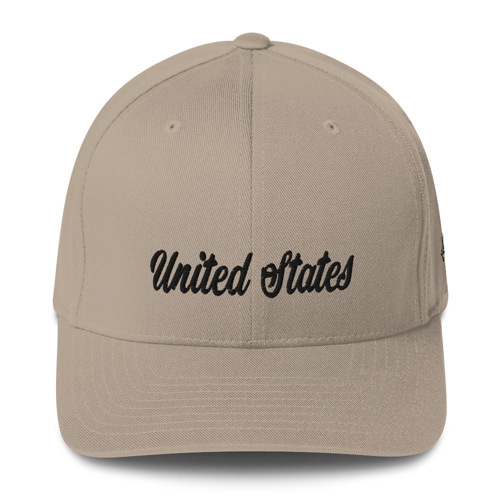 Gorra de sarga estructurada de Estados Unidos