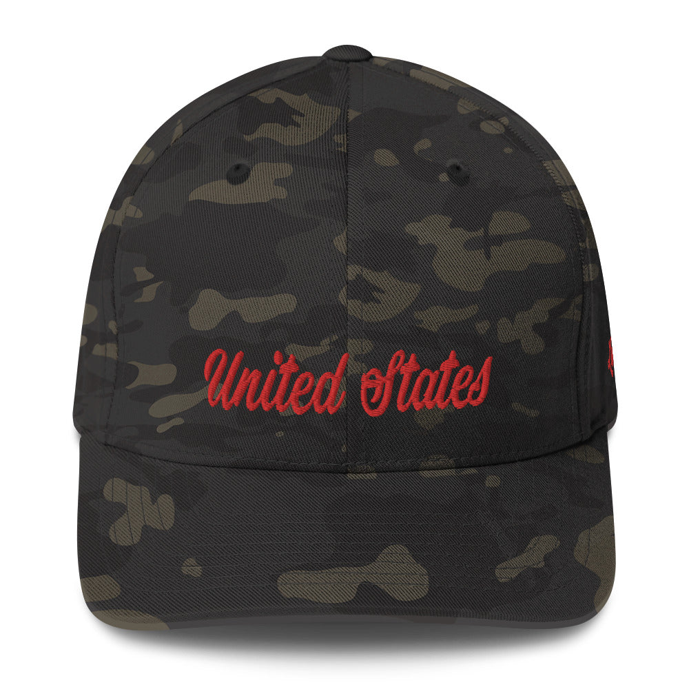 Gorra de sarga estructurada de Estados Unidos