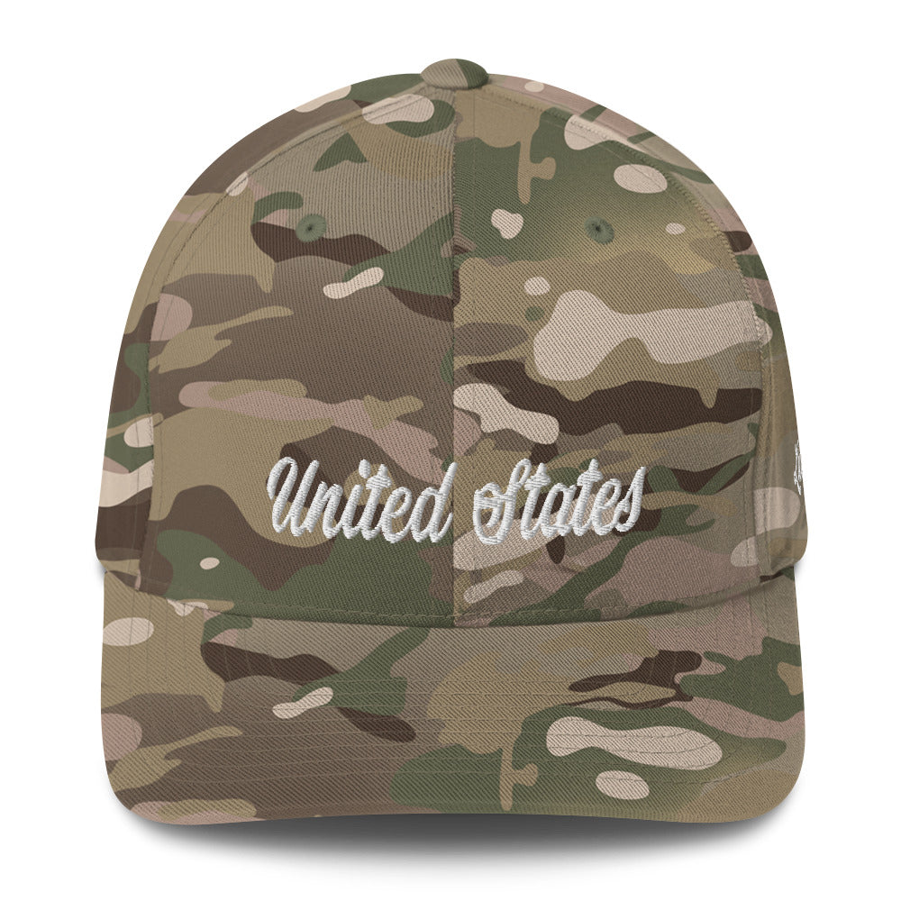 Gorra de sarga estructurada de Estados Unidos