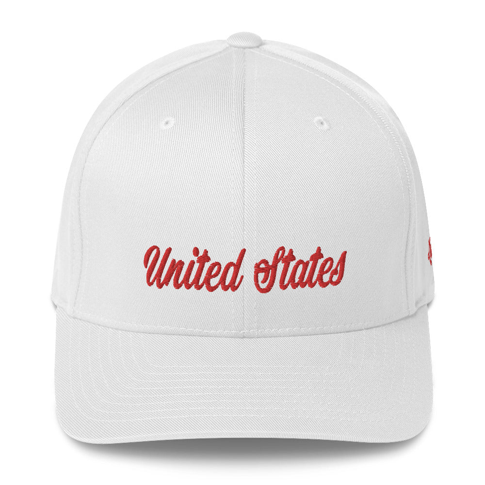 Gorra de sarga estructurada de Estados Unidos