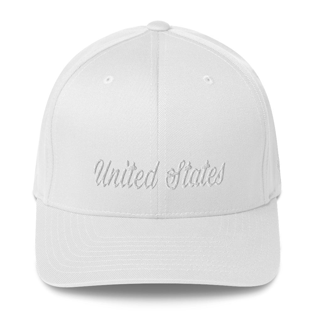 Gorra de sarga estructurada de Estados Unidos