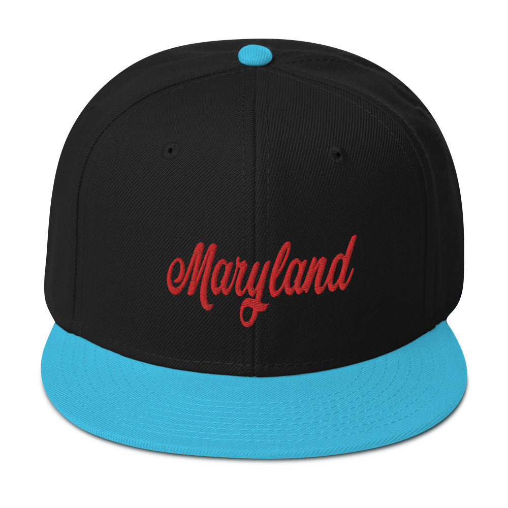 Maryland Snapback Hat