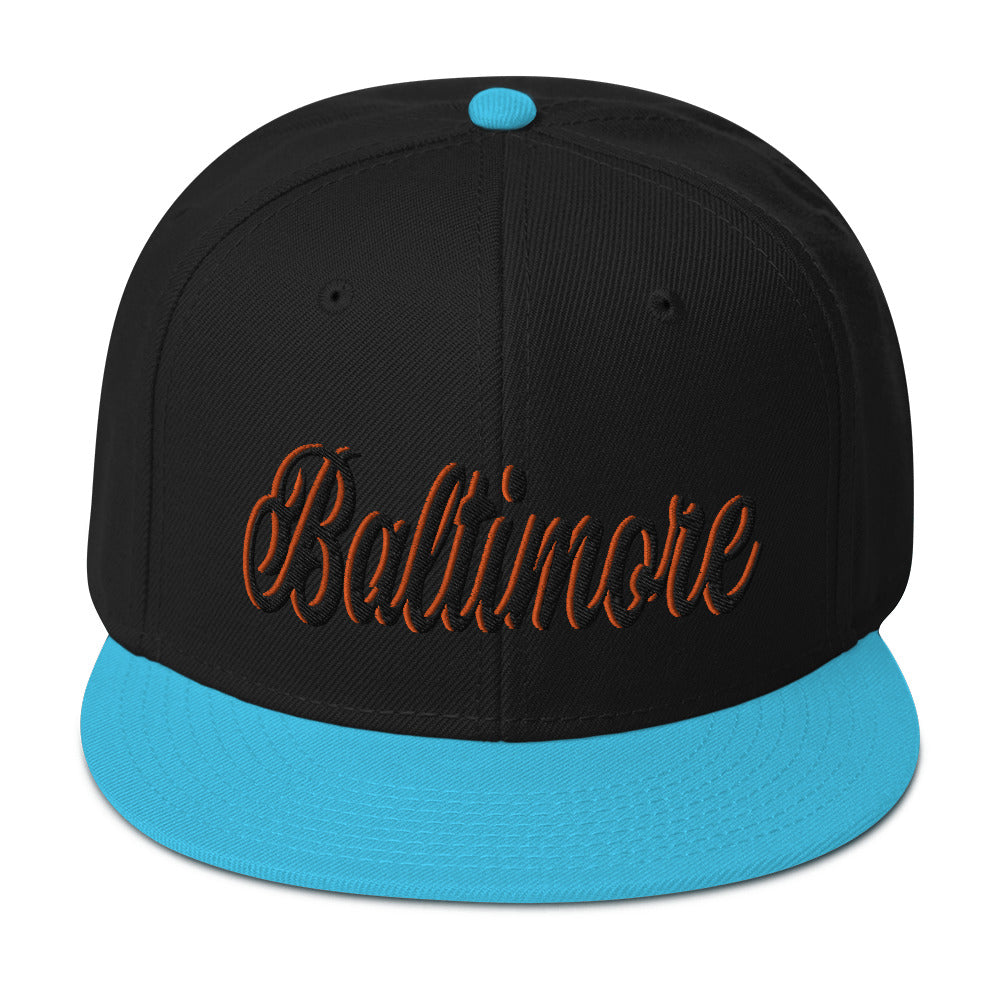 Baltimore Snapback Hat