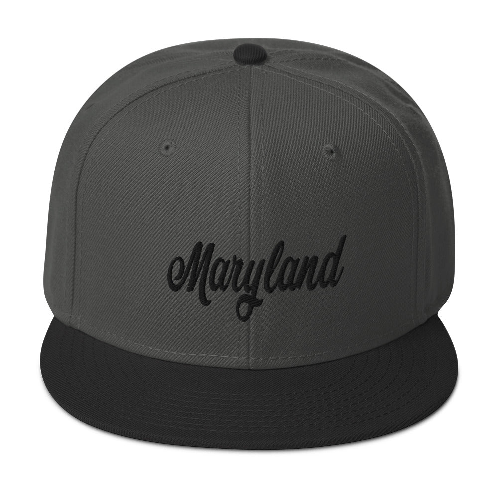 Maryland Snapback Hat