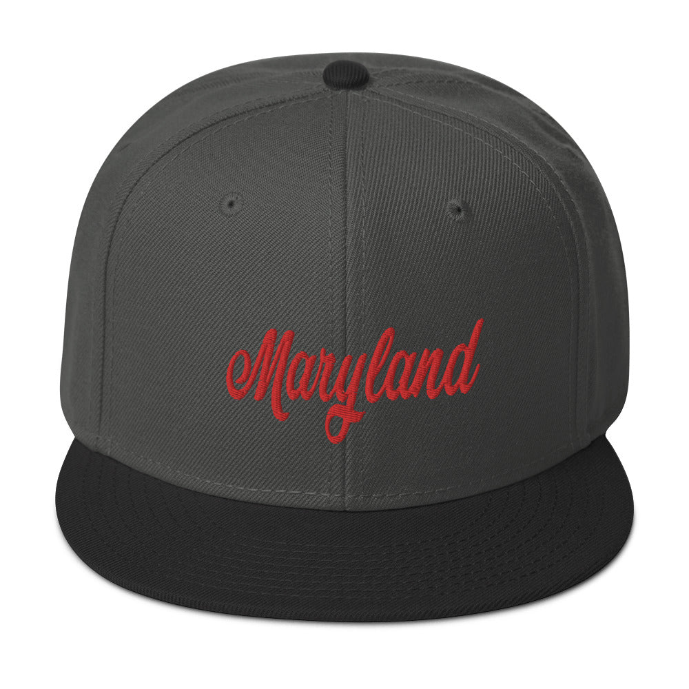 Maryland Snapback Hat