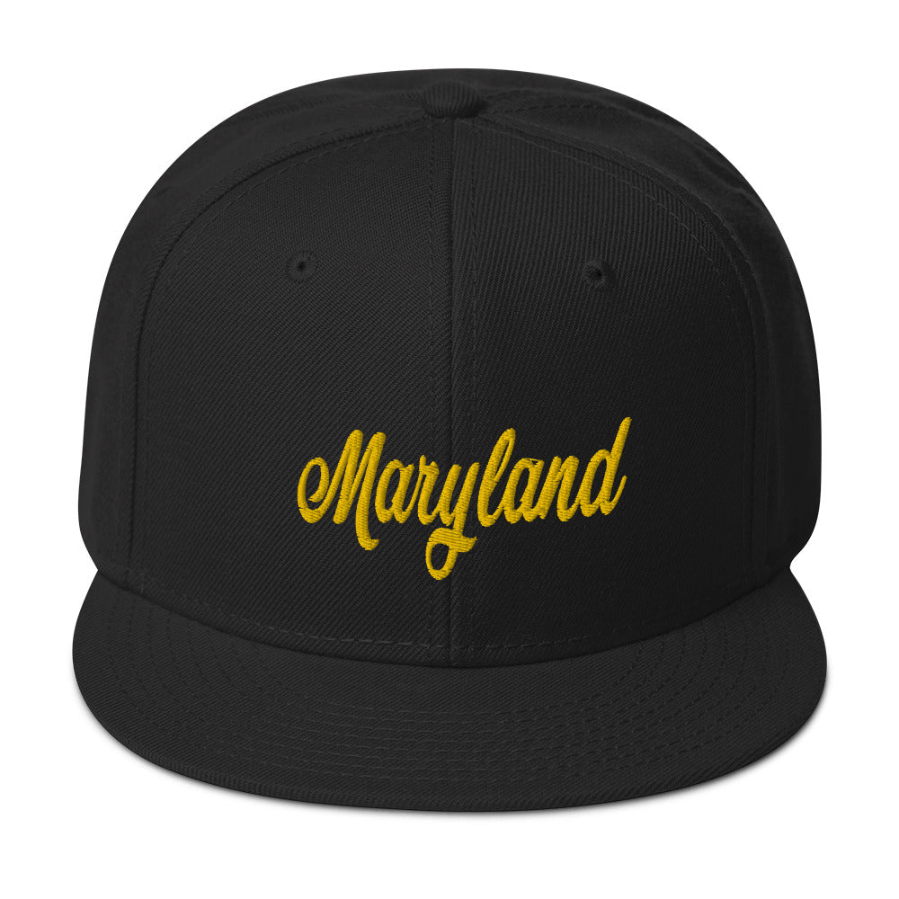 Maryland Snapback Hat