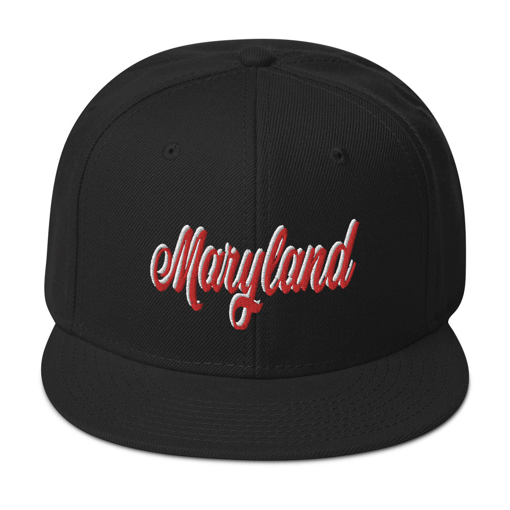 Maryland Snapback Hat