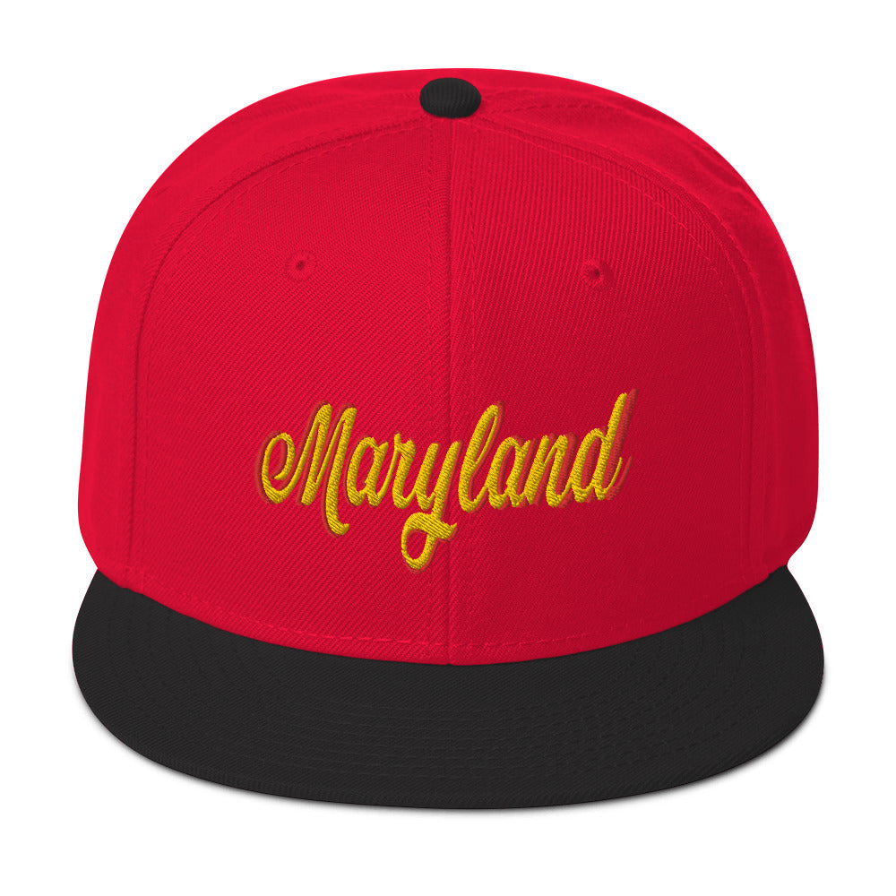 Maryland Snapback Hat