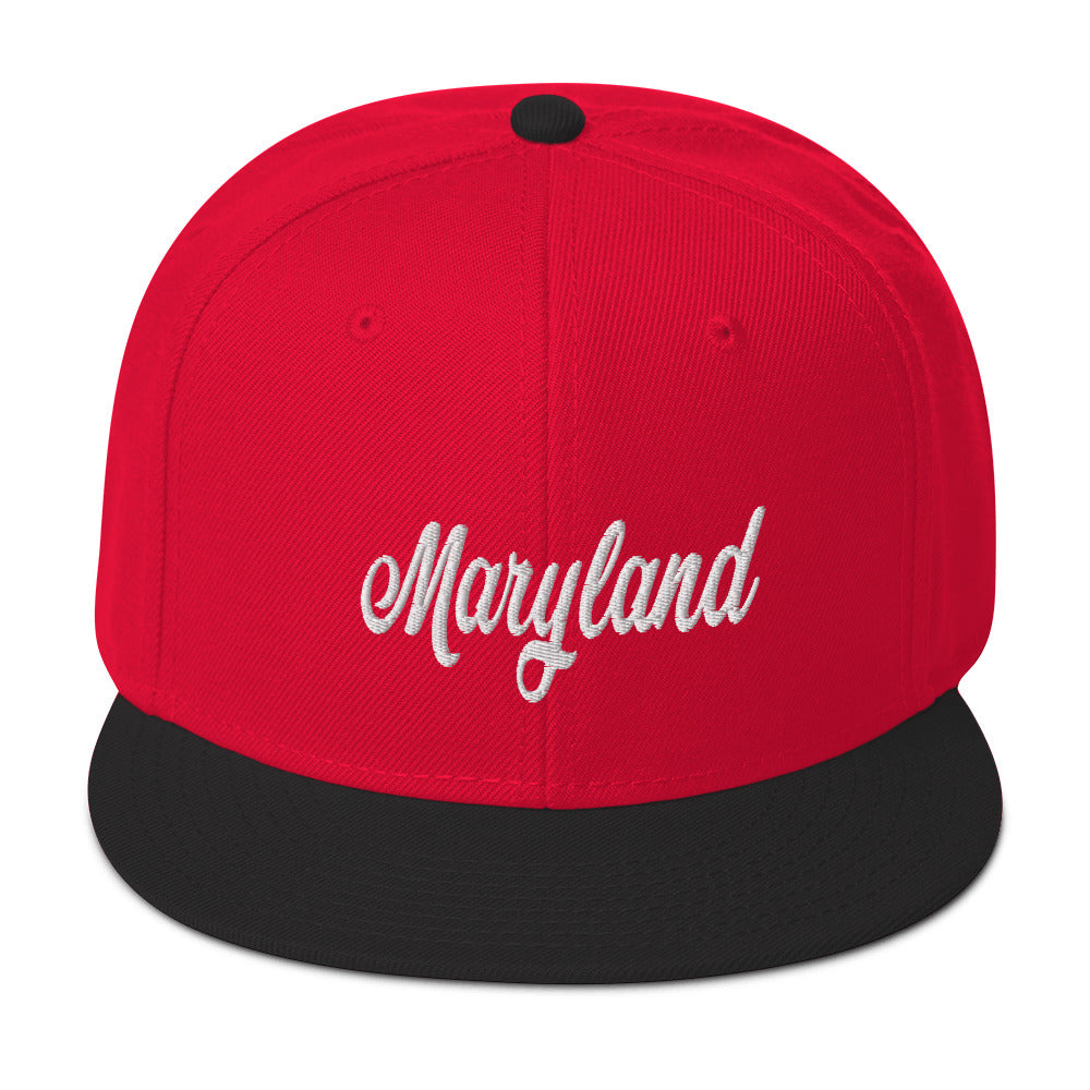 Maryland Snapback Hat