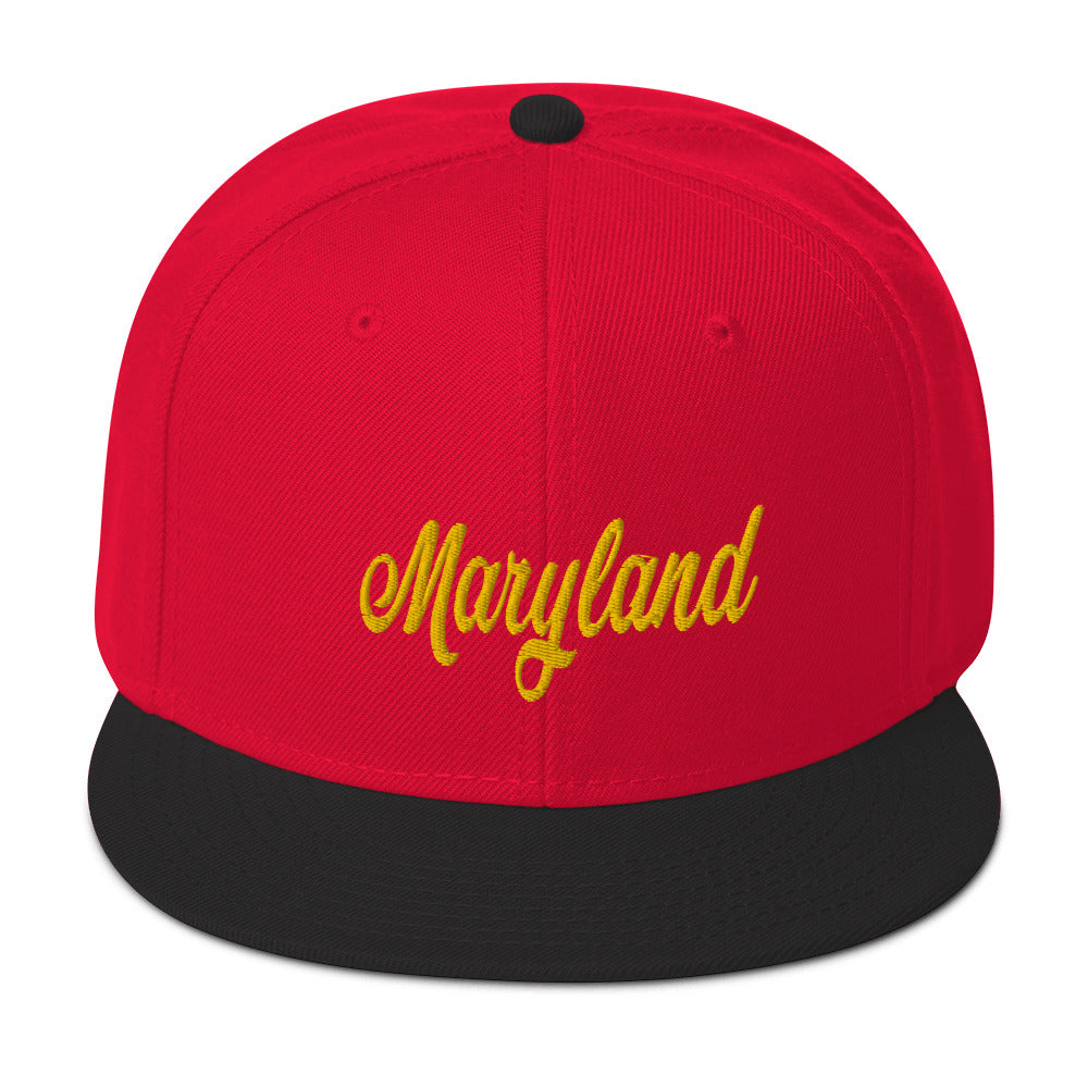 Maryland Snapback Hat