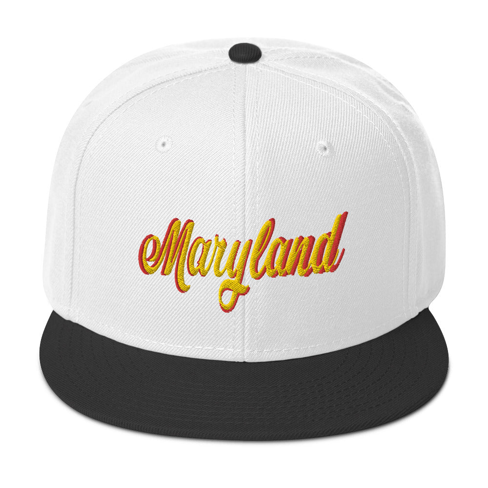 Maryland Snapback Hat