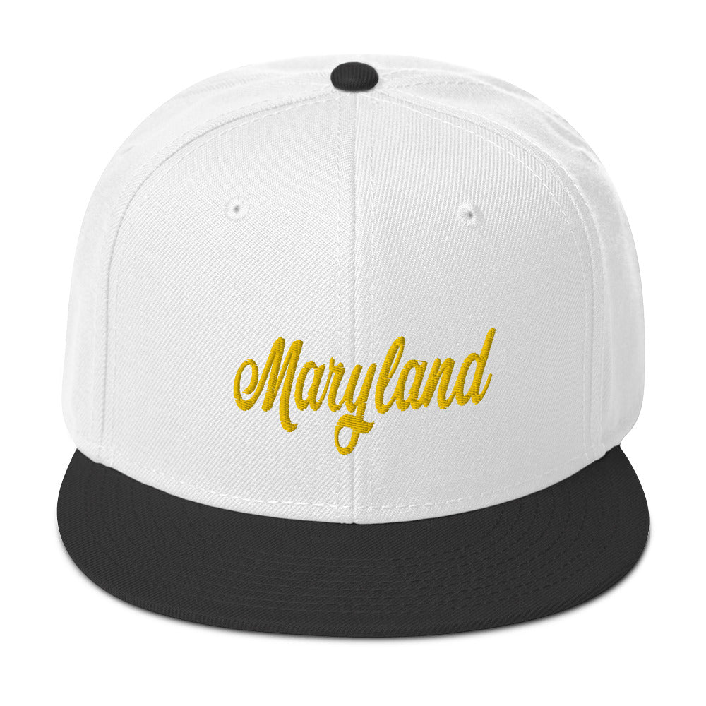 Maryland Snapback Hat