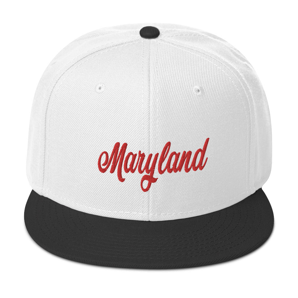 Maryland Snapback Hat