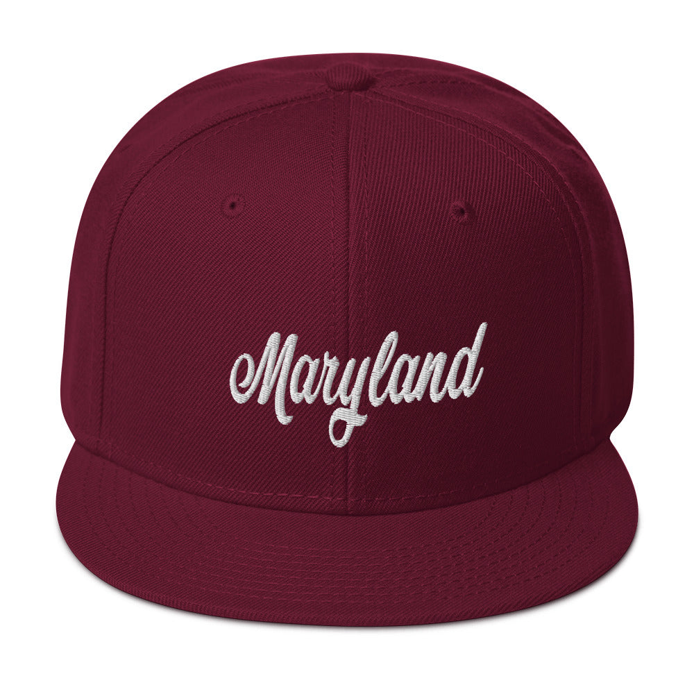 Maryland Snapback Hat