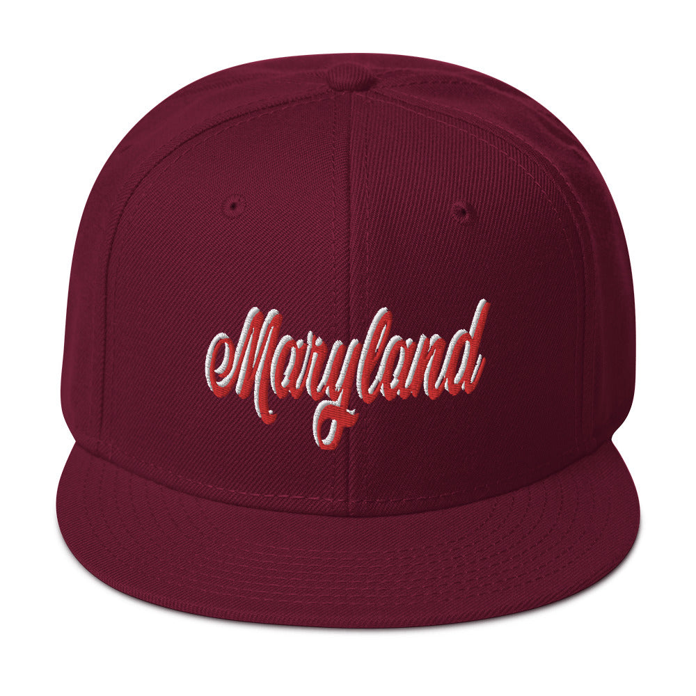 Maryland Snapback Hat