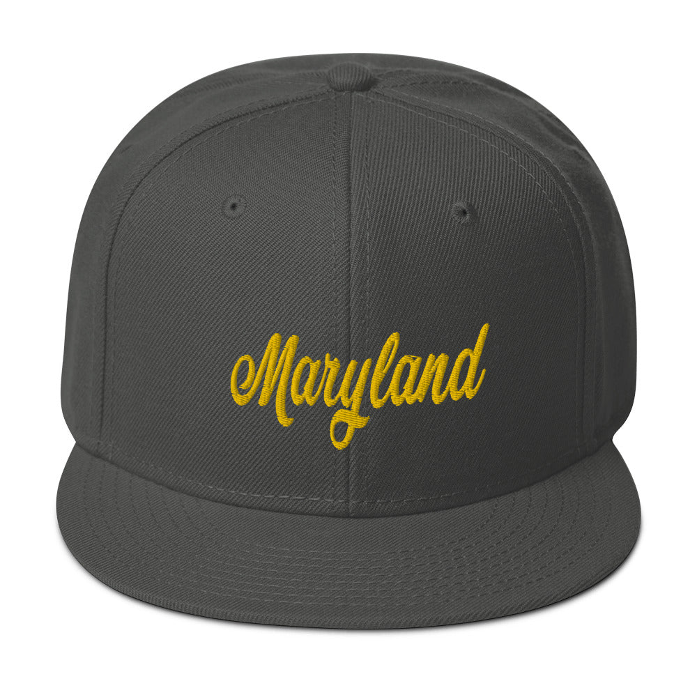 Maryland Snapback Hat