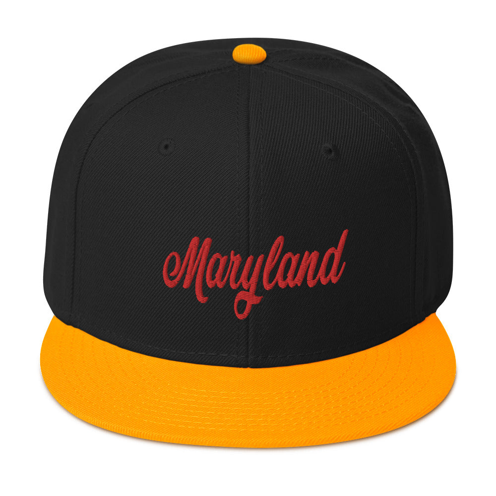 Maryland Snapback Hat