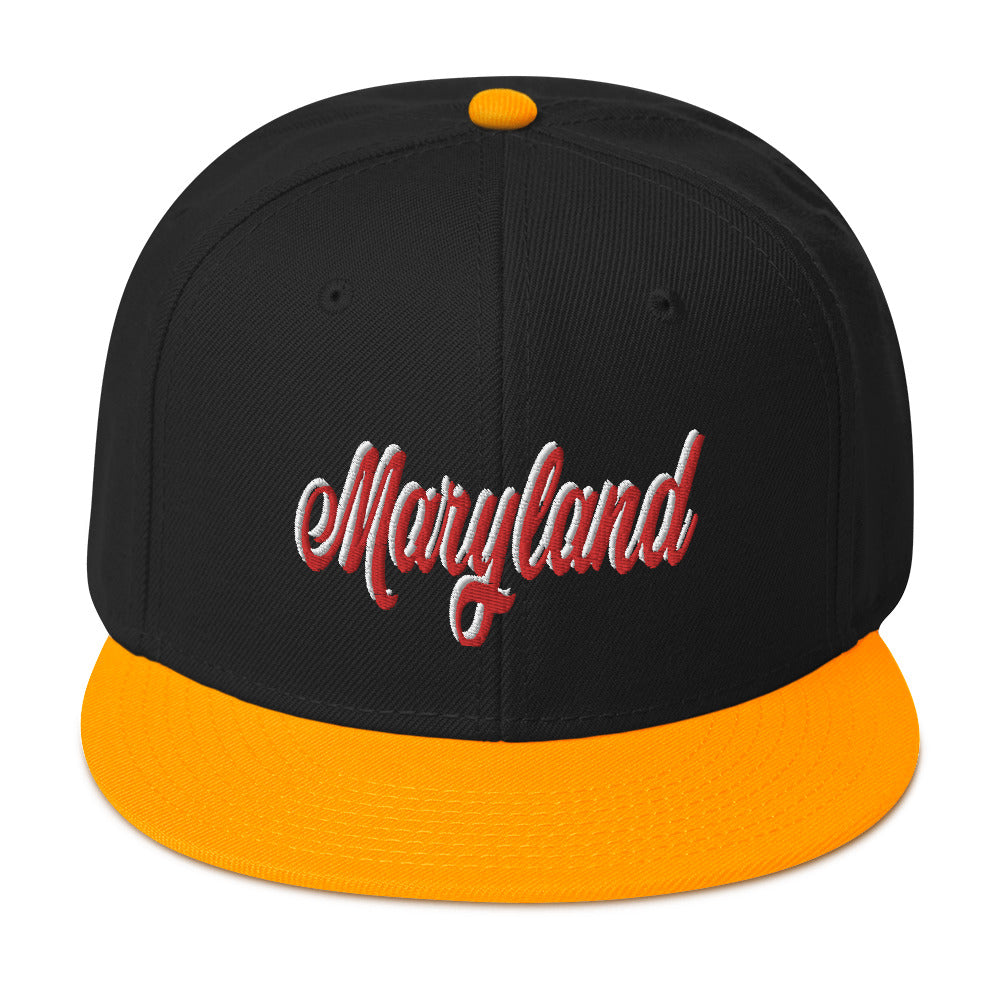 Maryland Snapback Hat