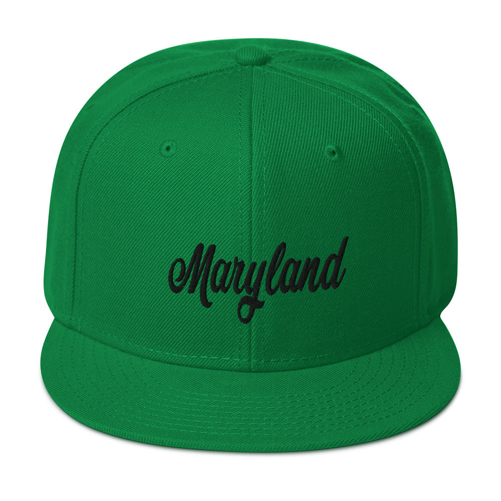 Maryland Snapback Hat