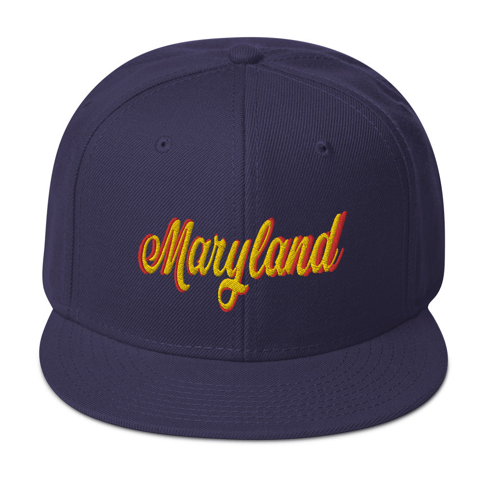 Maryland Snapback Hat