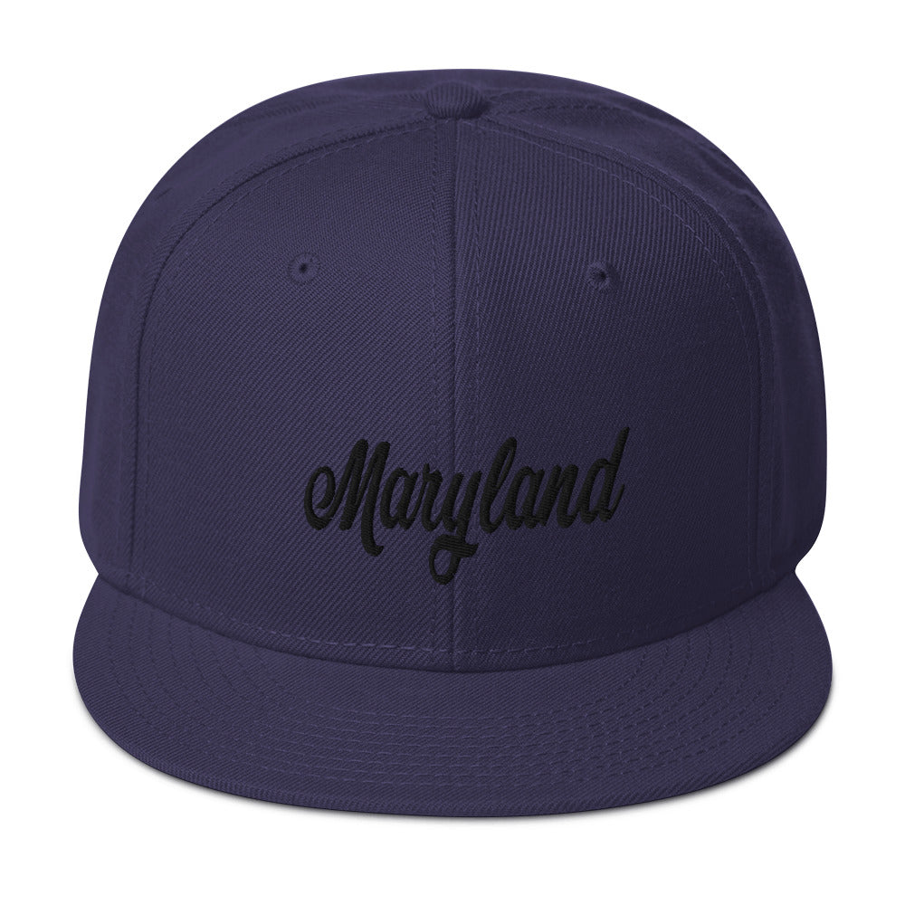 Maryland Snapback Hat