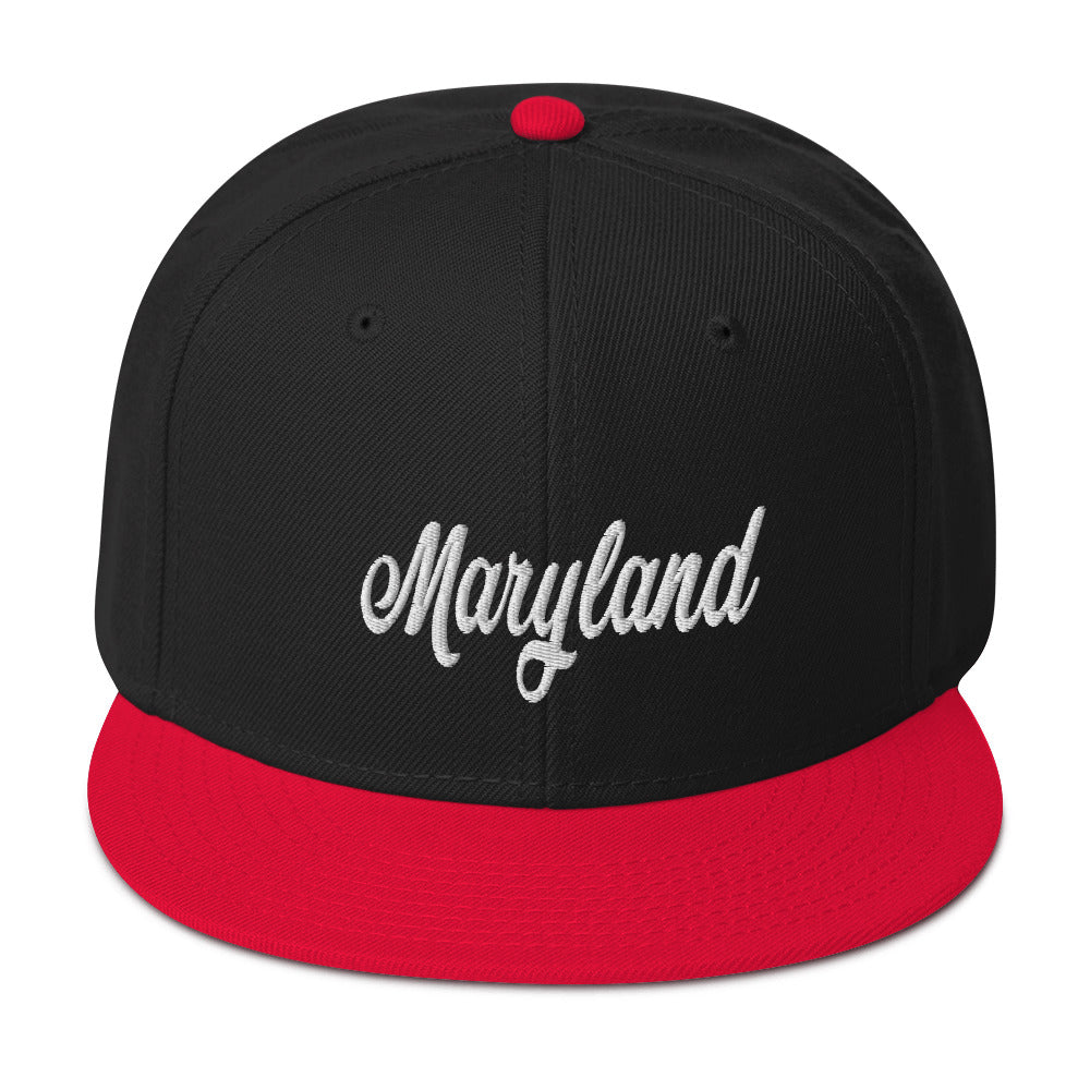 Maryland Snapback Hat