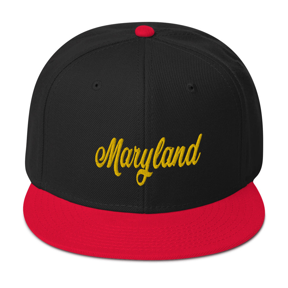 Maryland Snapback Hat