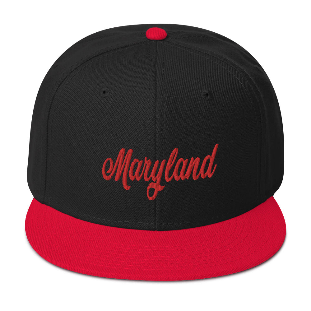 Maryland Snapback Hat