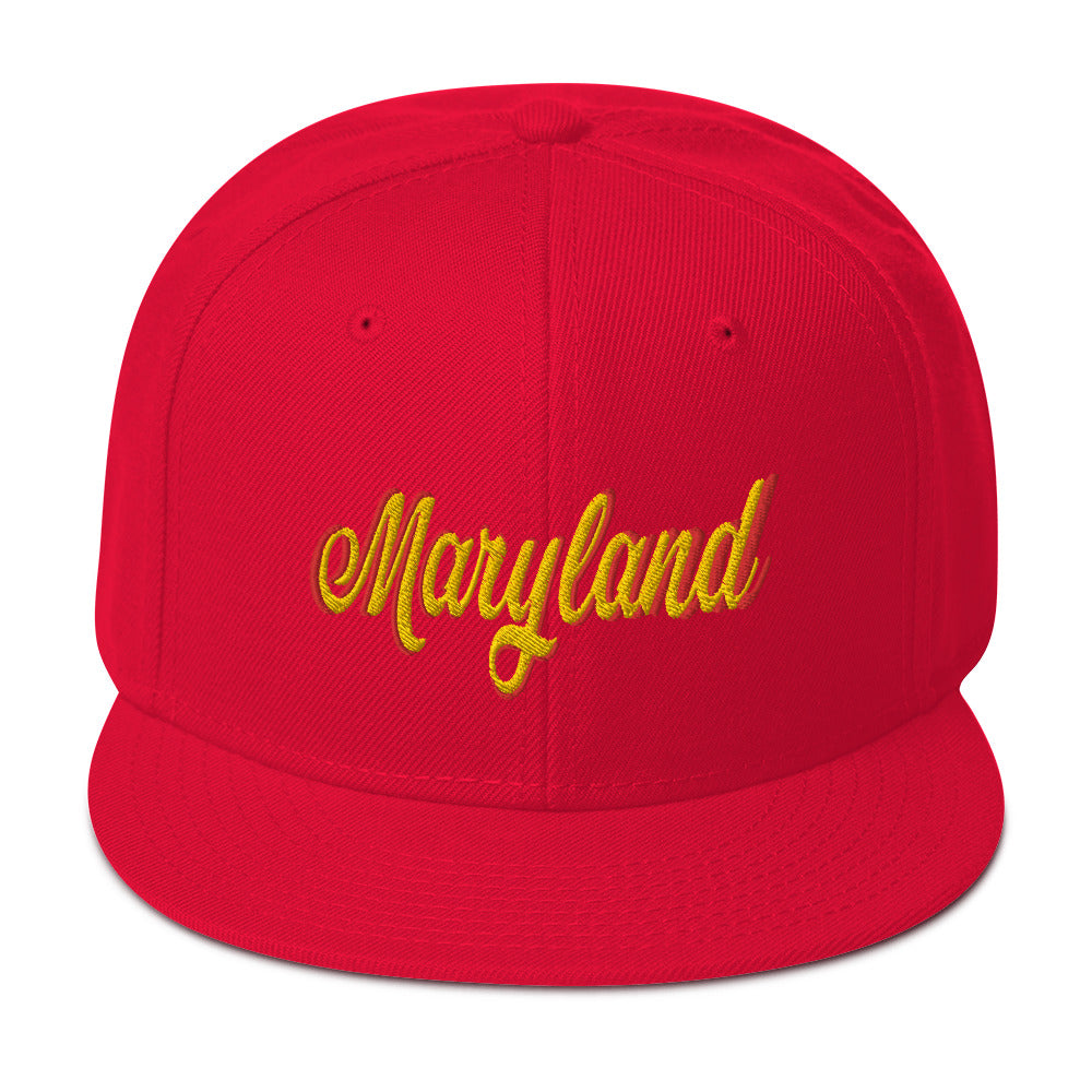 Maryland Snapback Hat