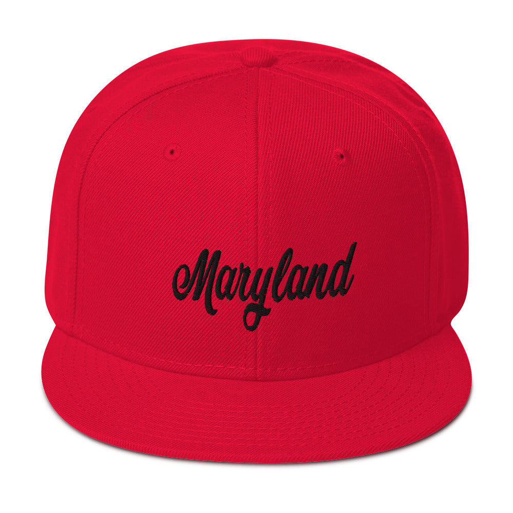 Maryland Snapback Hat