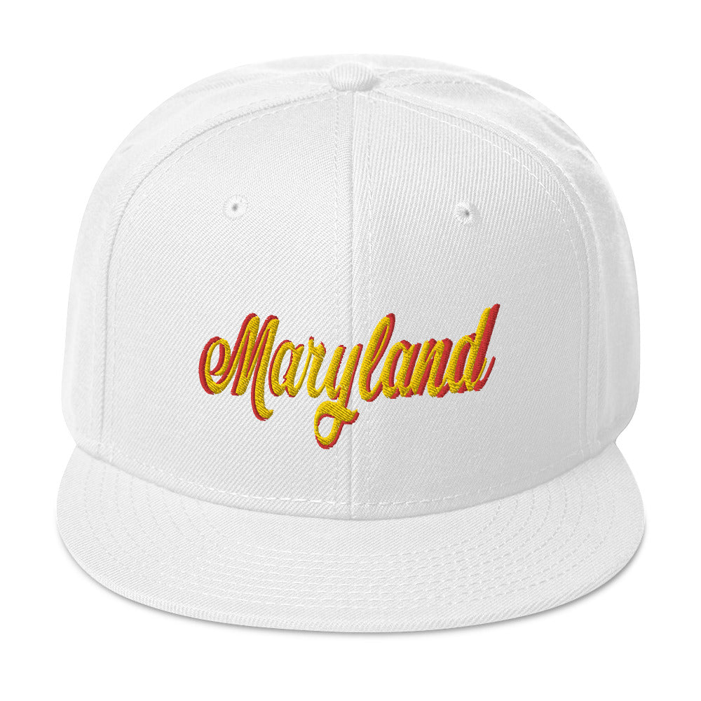 Maryland Snapback Hat